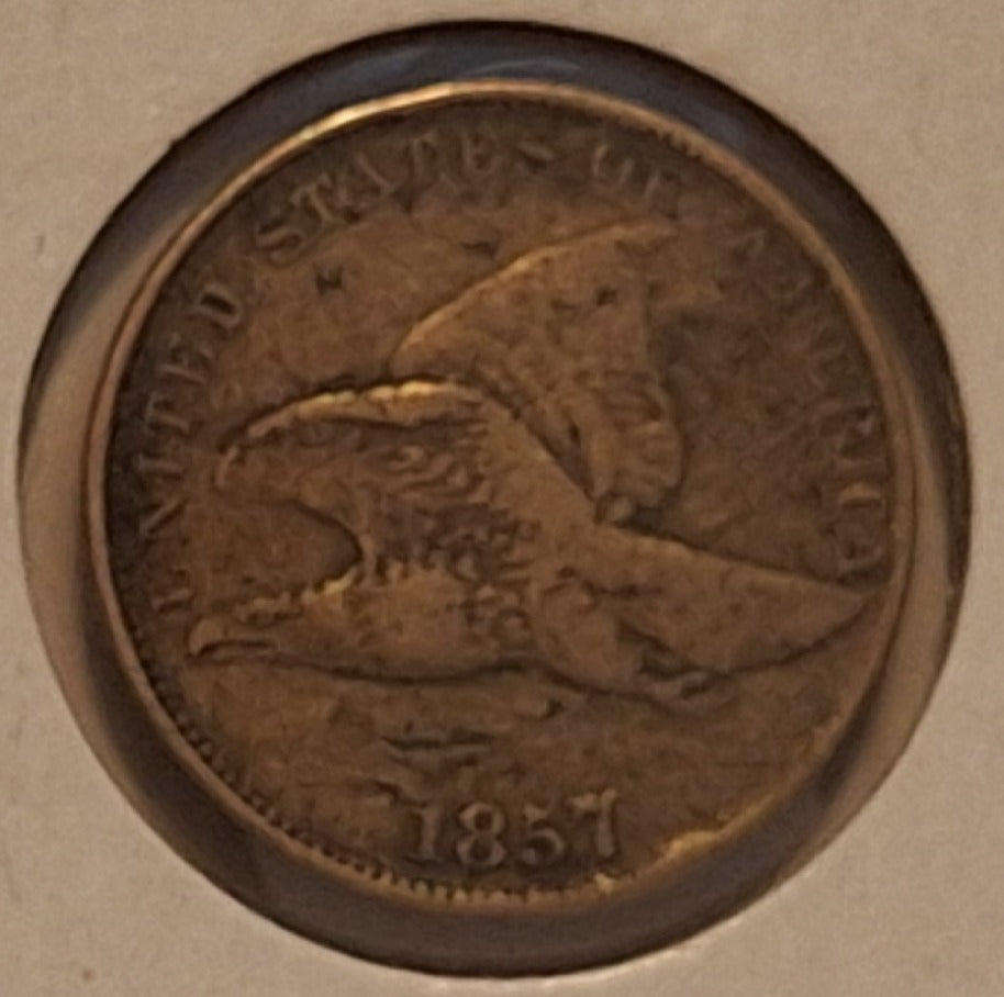 1857 Flying Eagle Cent – Early Small Cent | Fine Condition