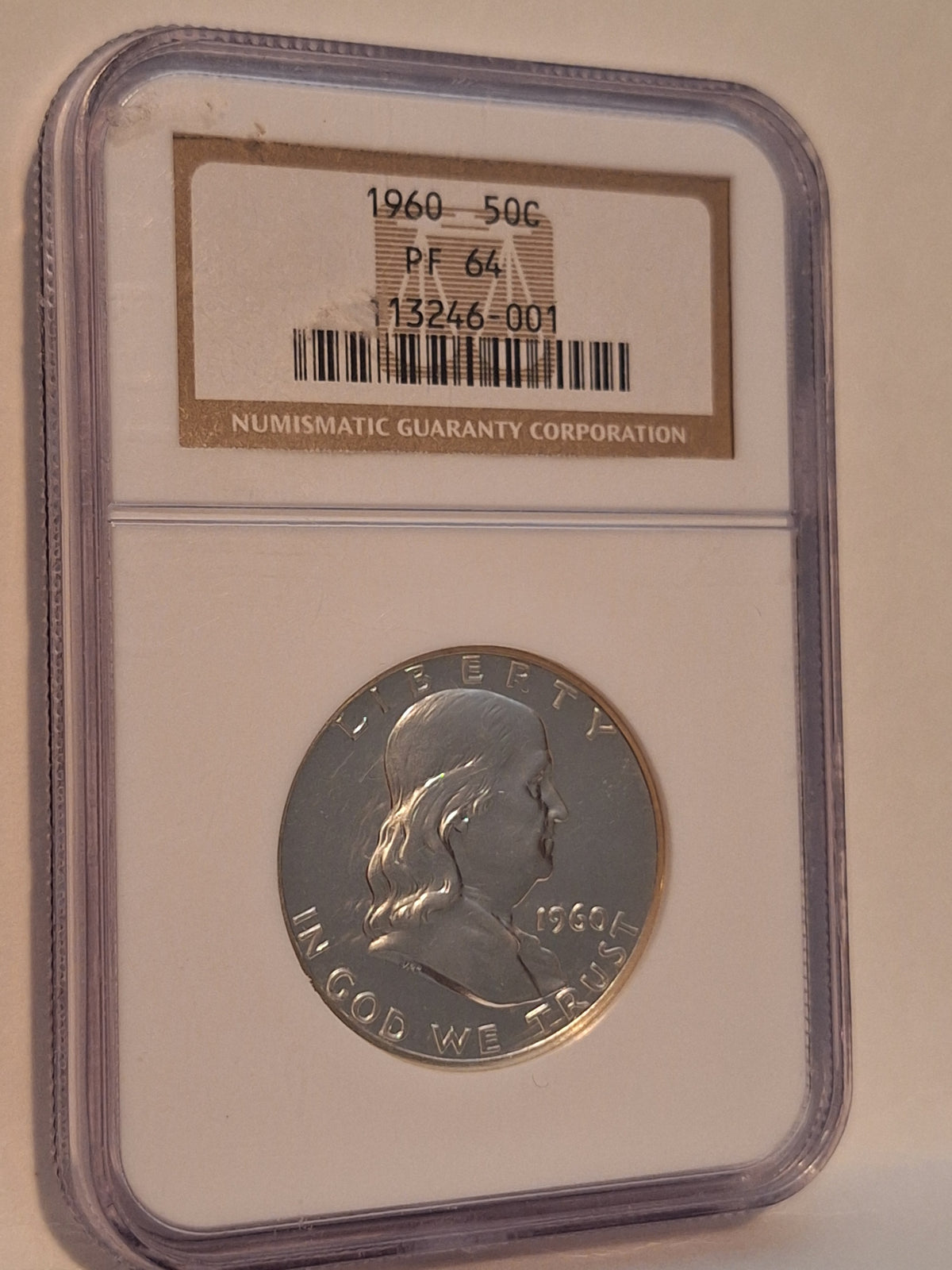 1960 Benjamin Franklin Half Dollar | Proof 64