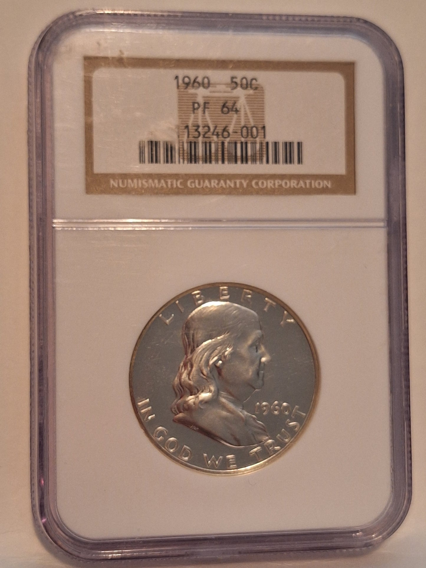 1960 Benjamin Franklin Half Dollar | Proof 64