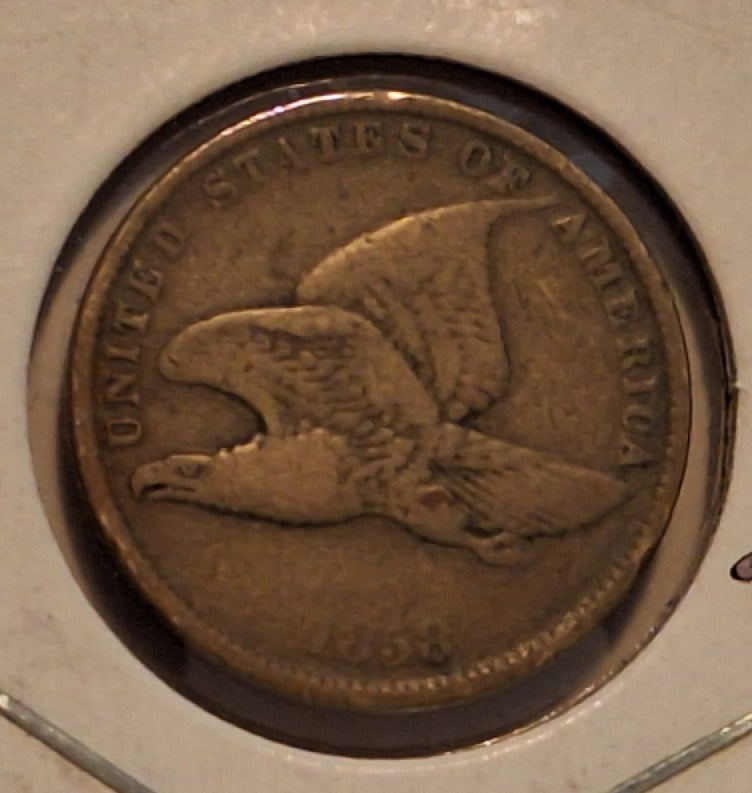 1858 Flying Eagle Cent – Last Year of Issue | Fine Condition