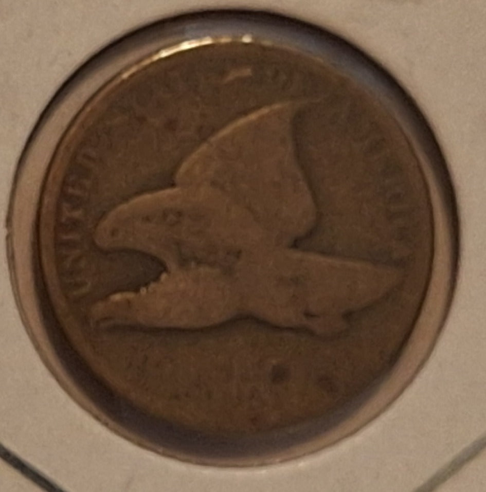 1858 Flying Eagle Cent – Weak Date | Very Good Condition