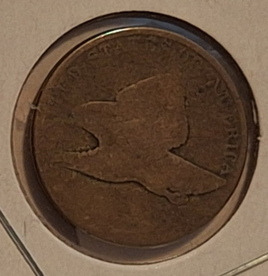1858 Flying Eagle Cent – Historic U.S. Coin | Poor Condition